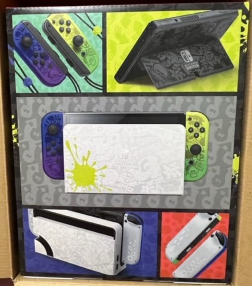 NEW Nintendo Switch Console OLED Model Splatoon 3 Edition HEG-S-KCAAA from Japan