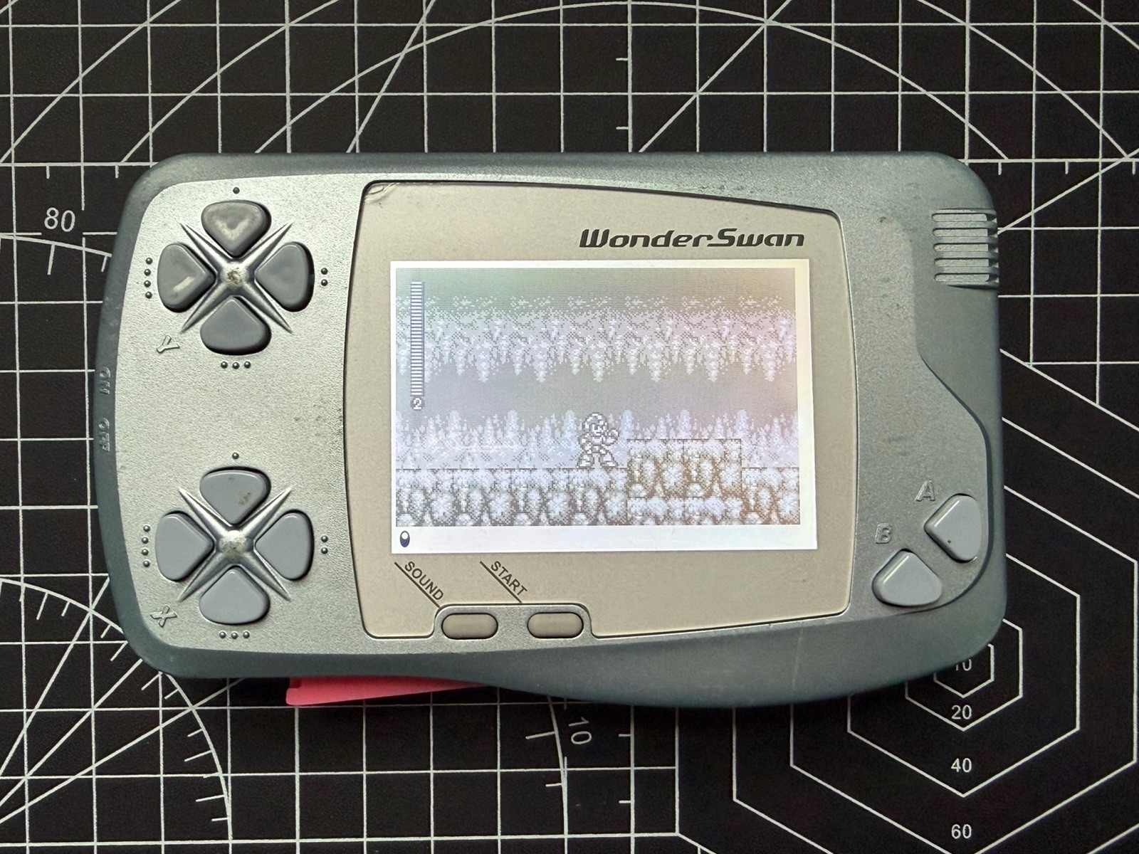 Bandai WonderSwan Mod Backlight For Original Screen – Metallic Blue
