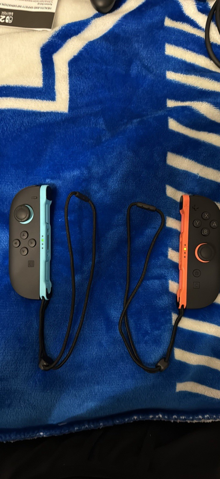 Nintendo Switch 2 Joy-Con Charging Dock w/ AC Adapter USB Cable, LED Indicator