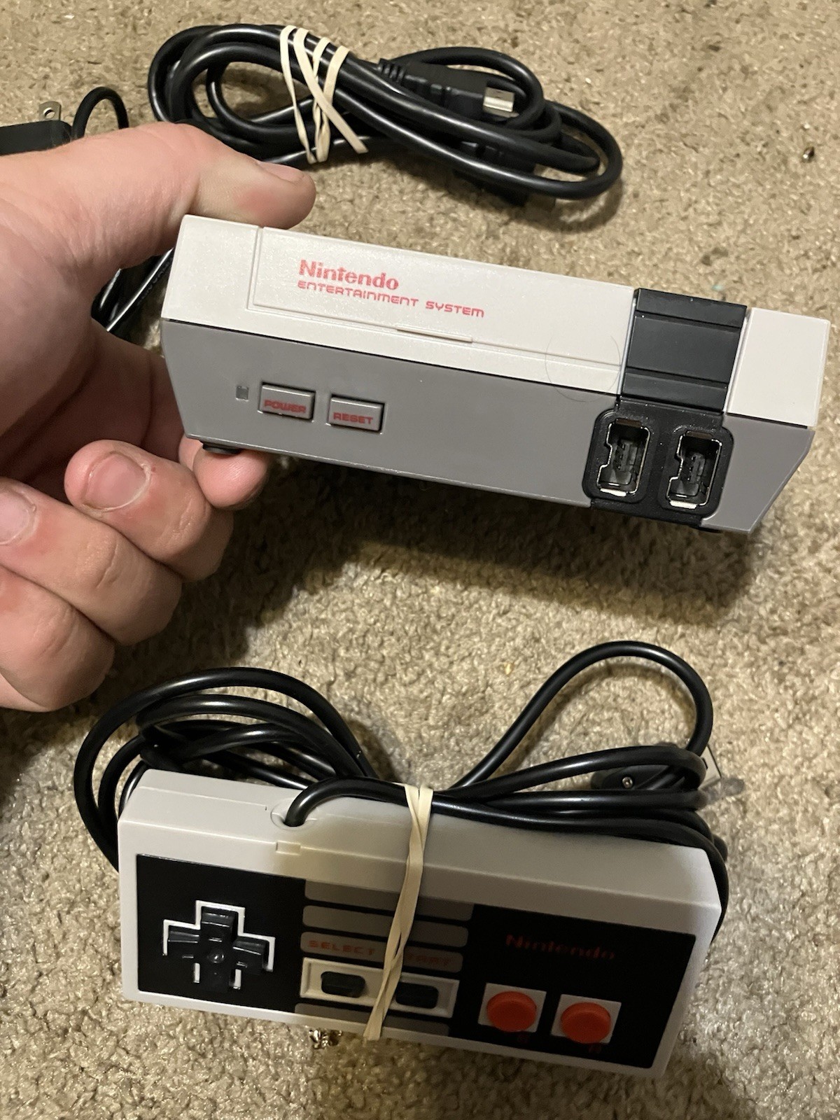 Authentic & Tested Mini NES Classic Console With Controller, Works, Read