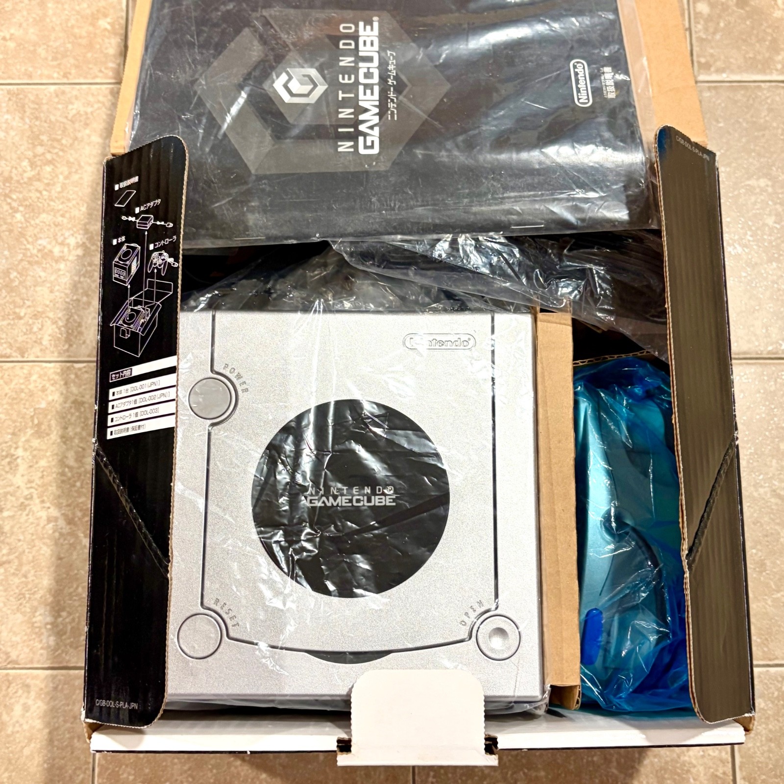 MINTY Nintendo Gamecube Platinum Console NIB DOL-001 CIB System RARE – JPN / USA