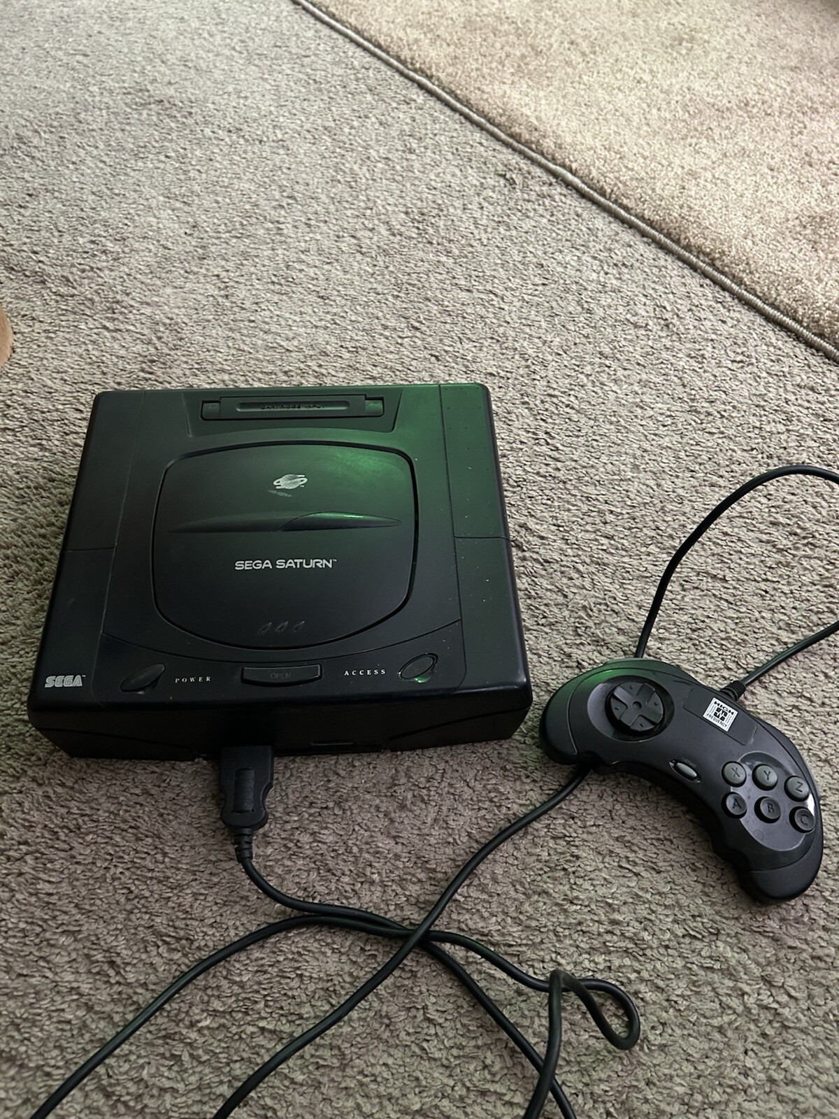 SEGA Saturn V2 Black Console