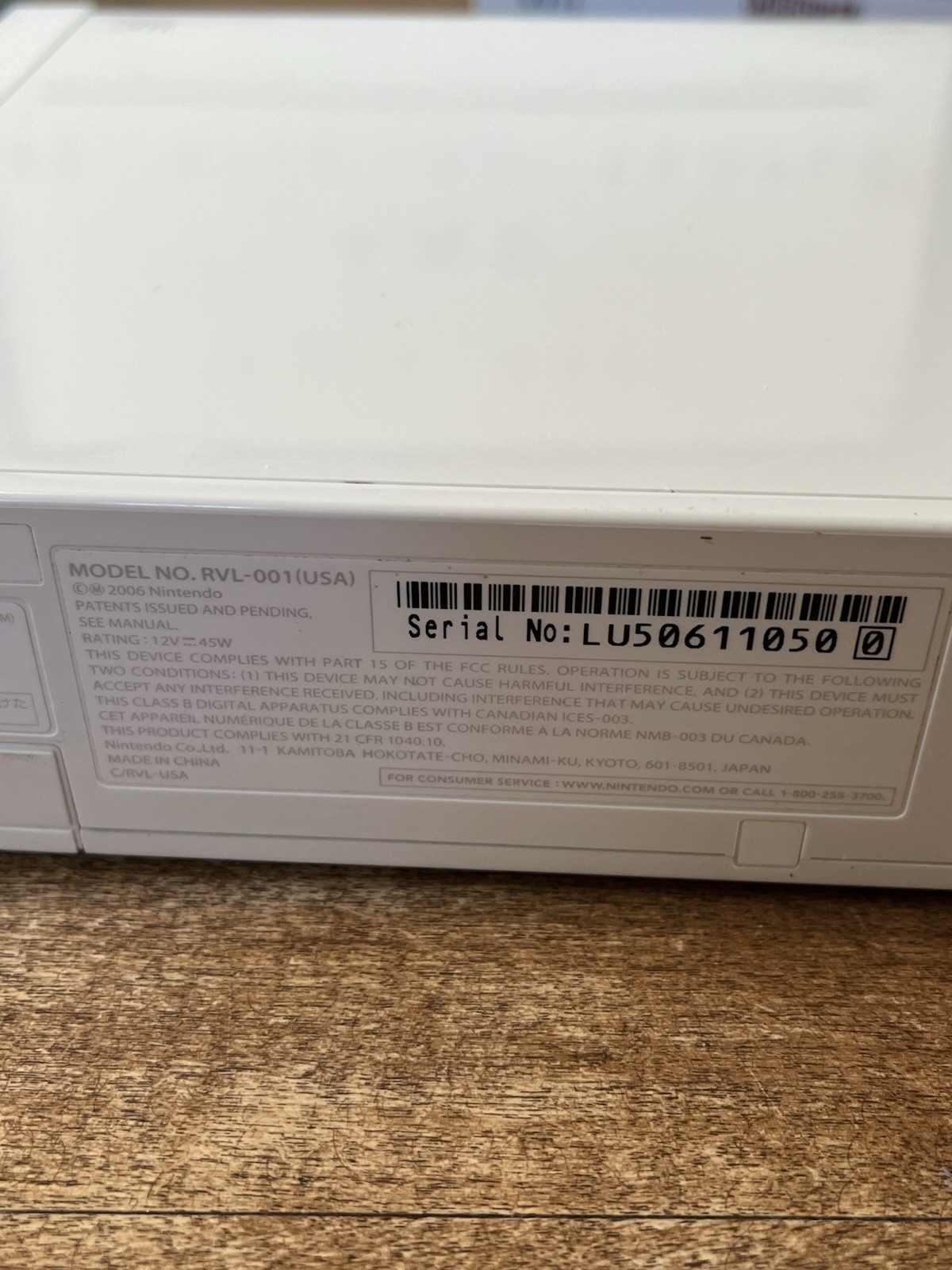 Nintendo Wii Console w/ Controller And Nunchuck RVL-001 TESTED! 2 Games Included