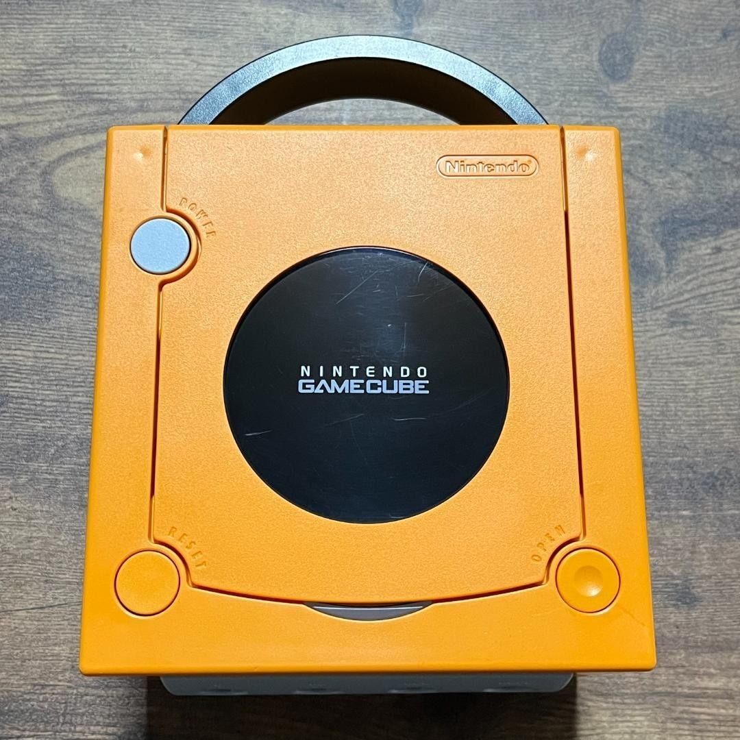 Nintendo GameCube Console Orange NTSC-J Japanese Boxed System Tested