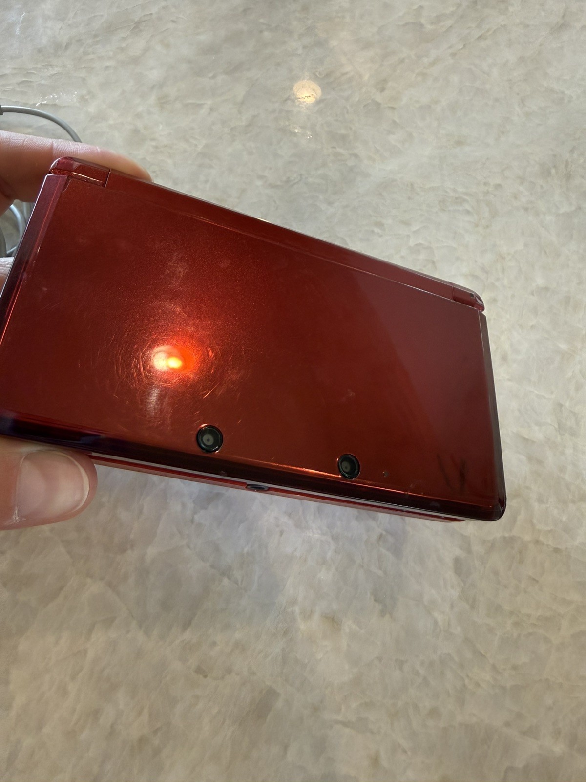 Nintendo 3DS Flame Red CTR-001 NTSC – Tested