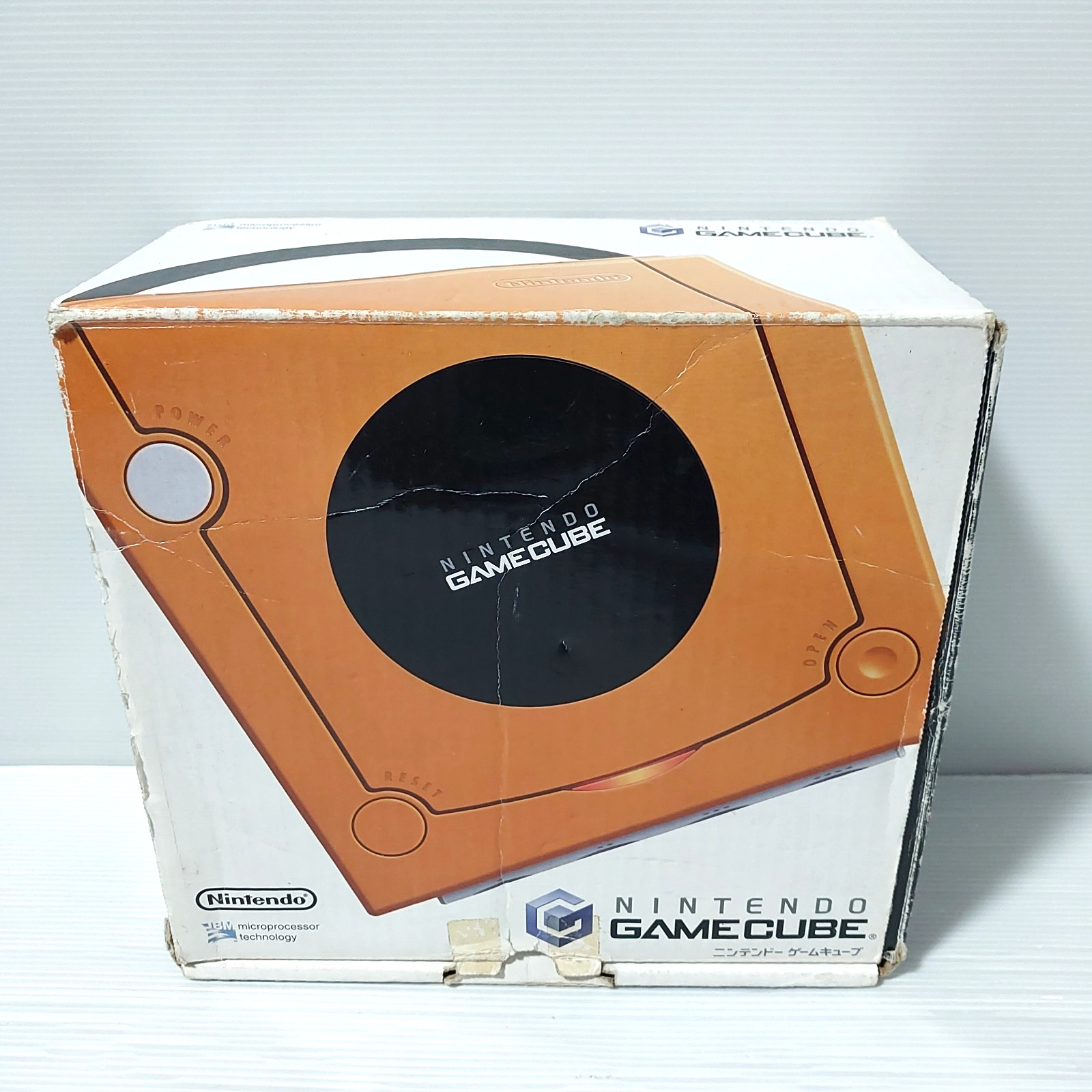 Nintendo GameCube Spice Orange Console with Gameboy player Region Free Japan