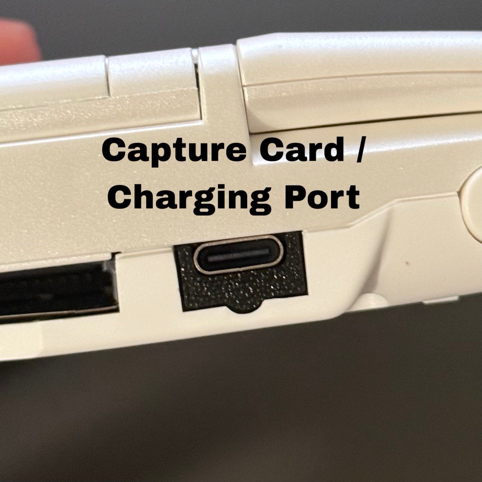 Custom DS Loopy Capture Card USB C/ Controller Board Zelda Hyrule Crest White