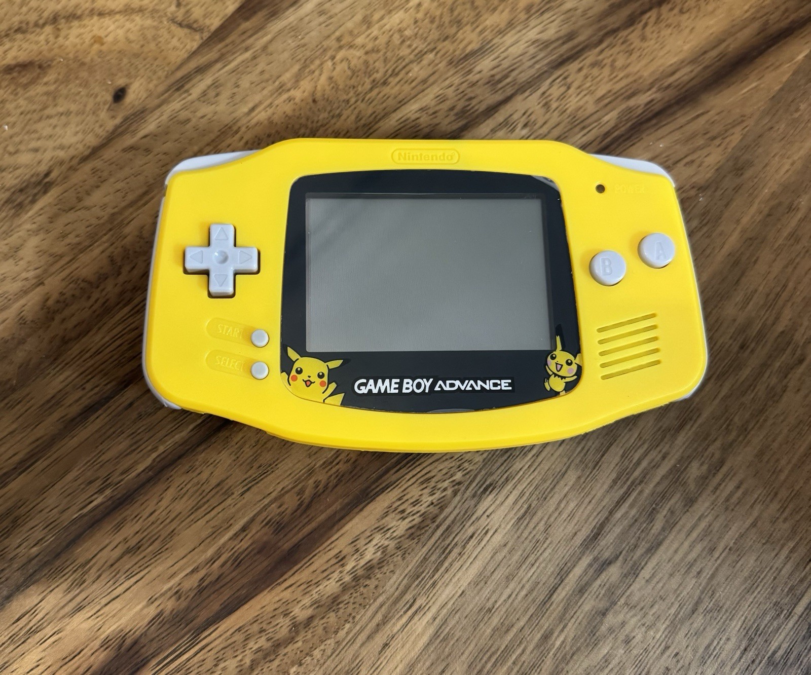 Nintendo Game Boy Advance System Custom Yellow Pokemon-New Shell-AGB 001-Tested
