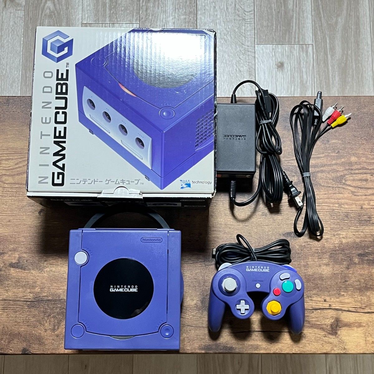 Nintendo GameCube Console Violet NTSC-J Japanese Boxed System Tested