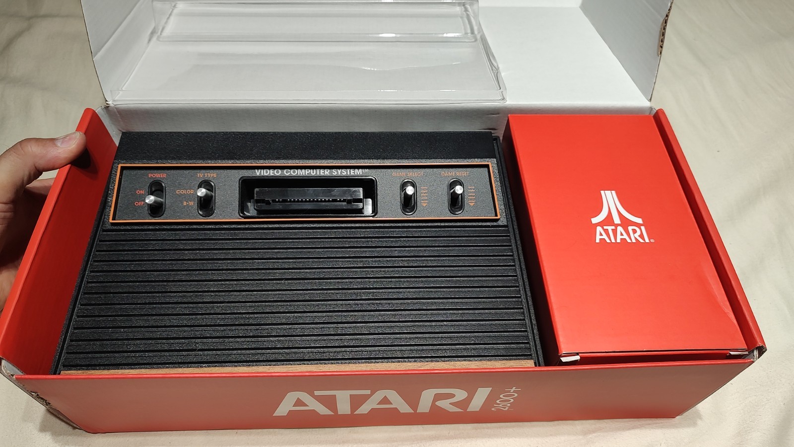 Atari 2600+ Plus HDMI Console + 10 in 1 Game Cart Authentic Clean In Box 😎👍🎮