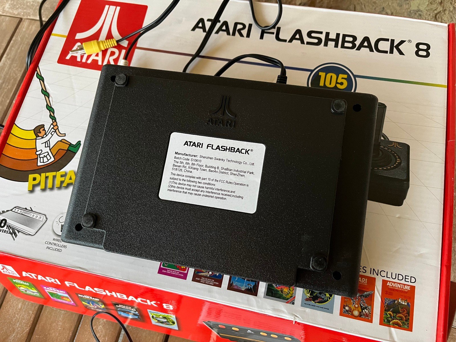 Atari Flashback 8 40th Anniversary Edition 105 Built-In Games In Original Box