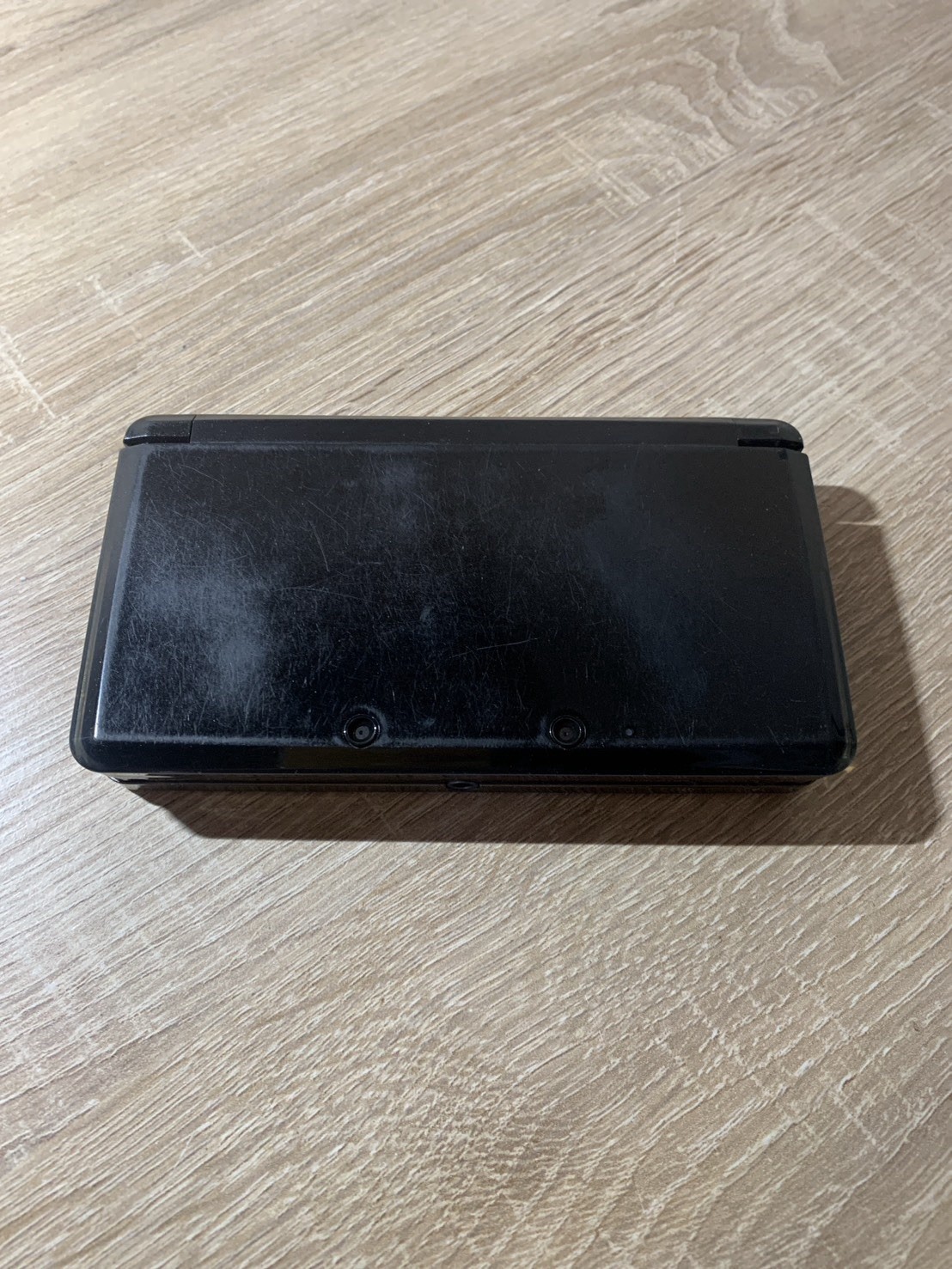 0712 Nintendo 3DS Cosmo Black Normal TESTED 290g