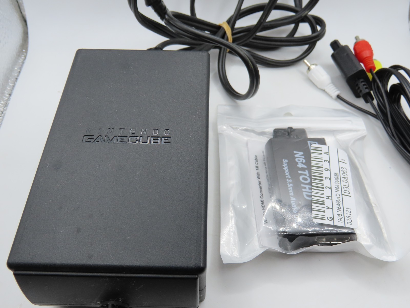 RECAPPED Nintendo GameCube BLUE LED Console Bundle – DOL 001