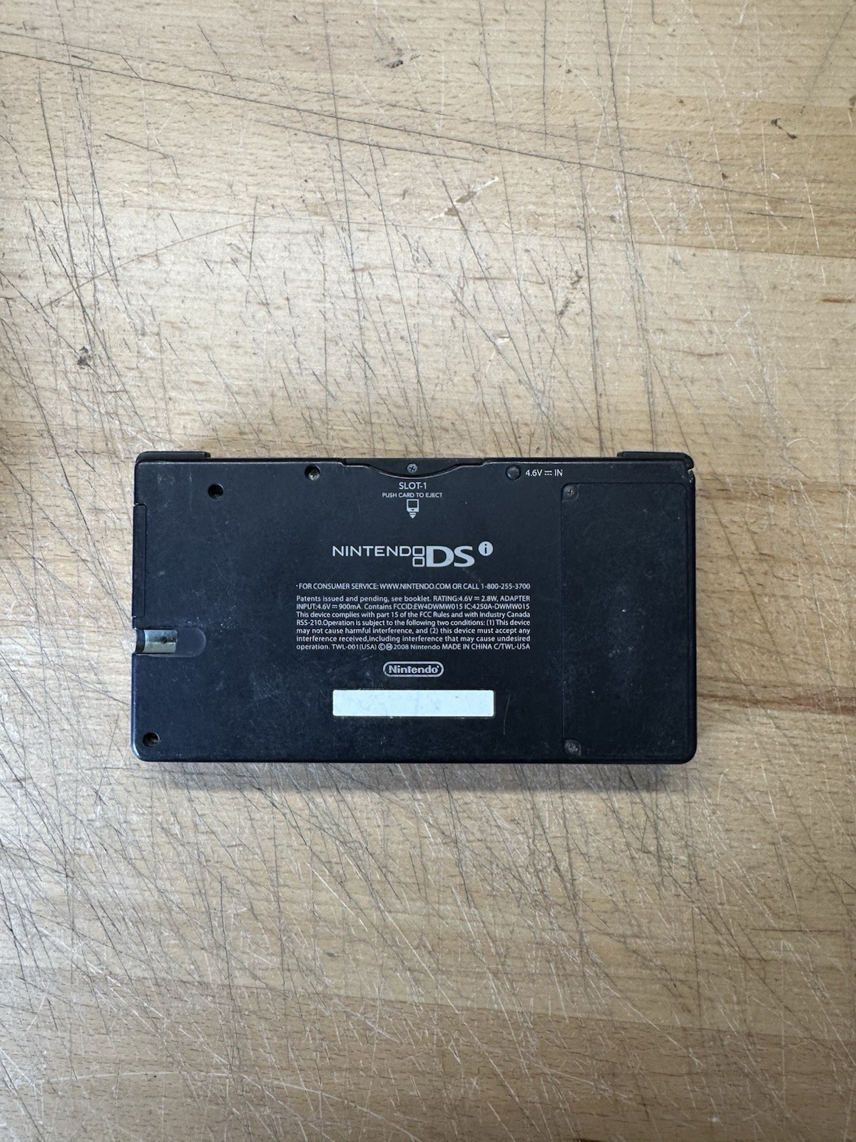 Nintendo DSi Launch Edition Black Handheld System READ DESCRIPTION