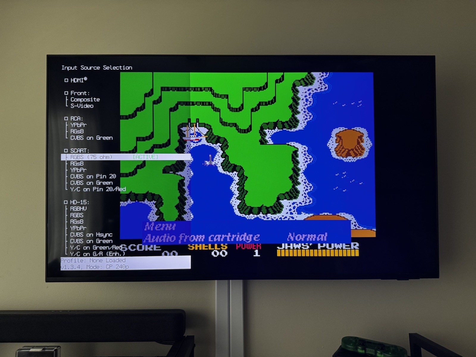 Nintendo Entertainment System TWs V5.0 NESRGB w/ IGR -MultiOut-Full Recap-LED-VR