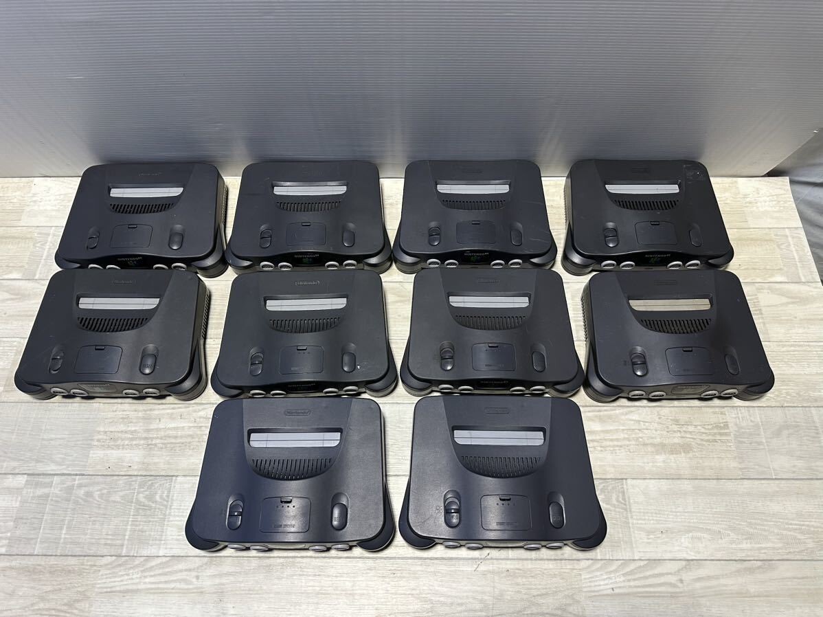 Nintendo 64 N64 Console Only Lot of 10 Region Free w/ Terminator pack Tested