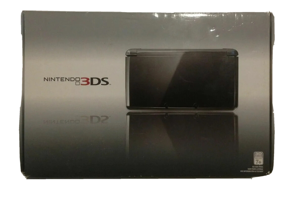 NEW SEALED NOS Nintendo 3DS CTR-001 Launch Edition Handheld System – Cosmo Black