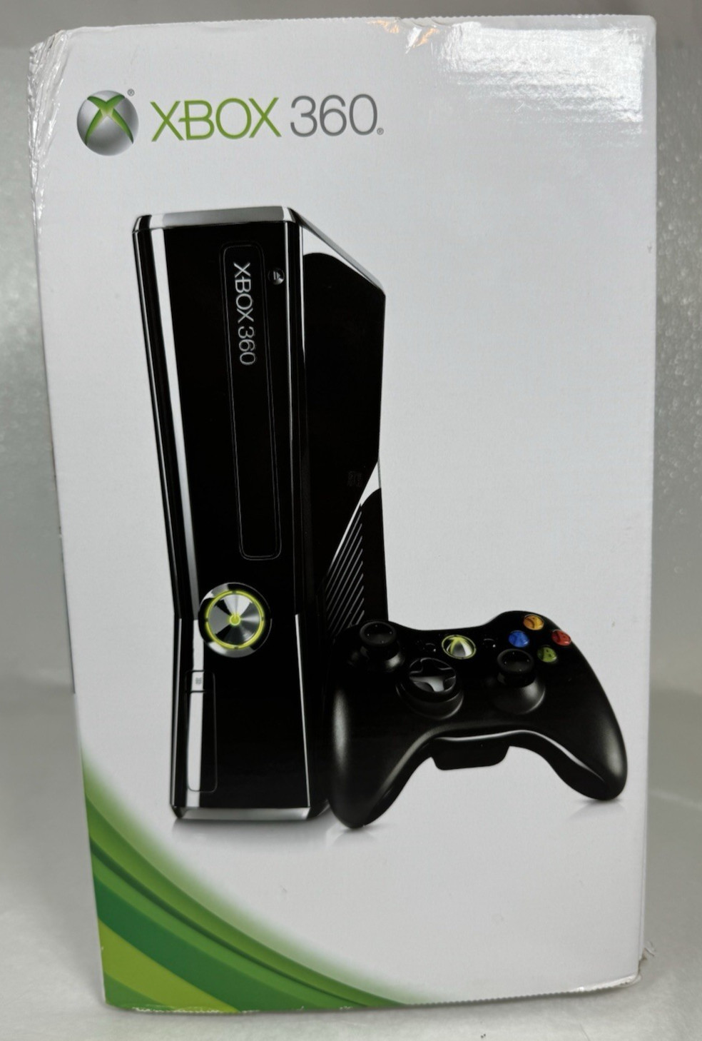 xbox 360 Slim Model 1439 Bundle 250 GB HD In Original Box Tested