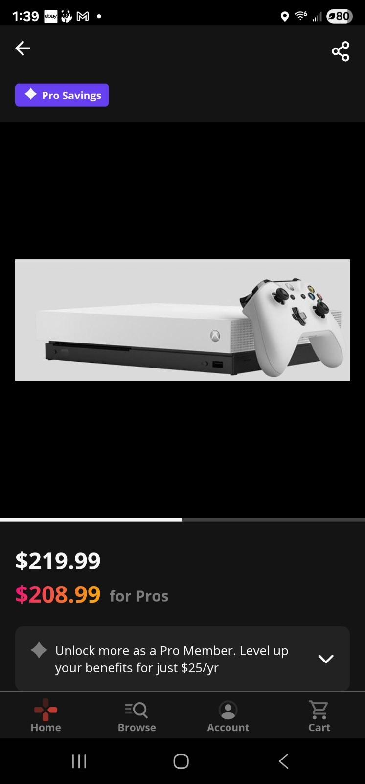 Microsoft Xbox One x 1TB Console 4K HDR, Robot White
