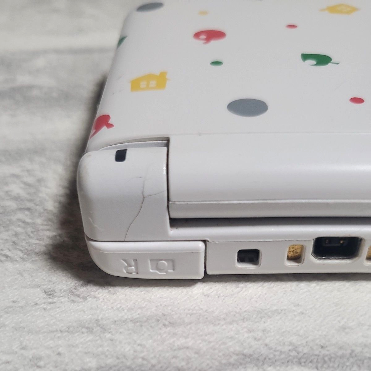 Nintendo 3DS XL Animal Crossing Limited Edition Console only Tested No Software