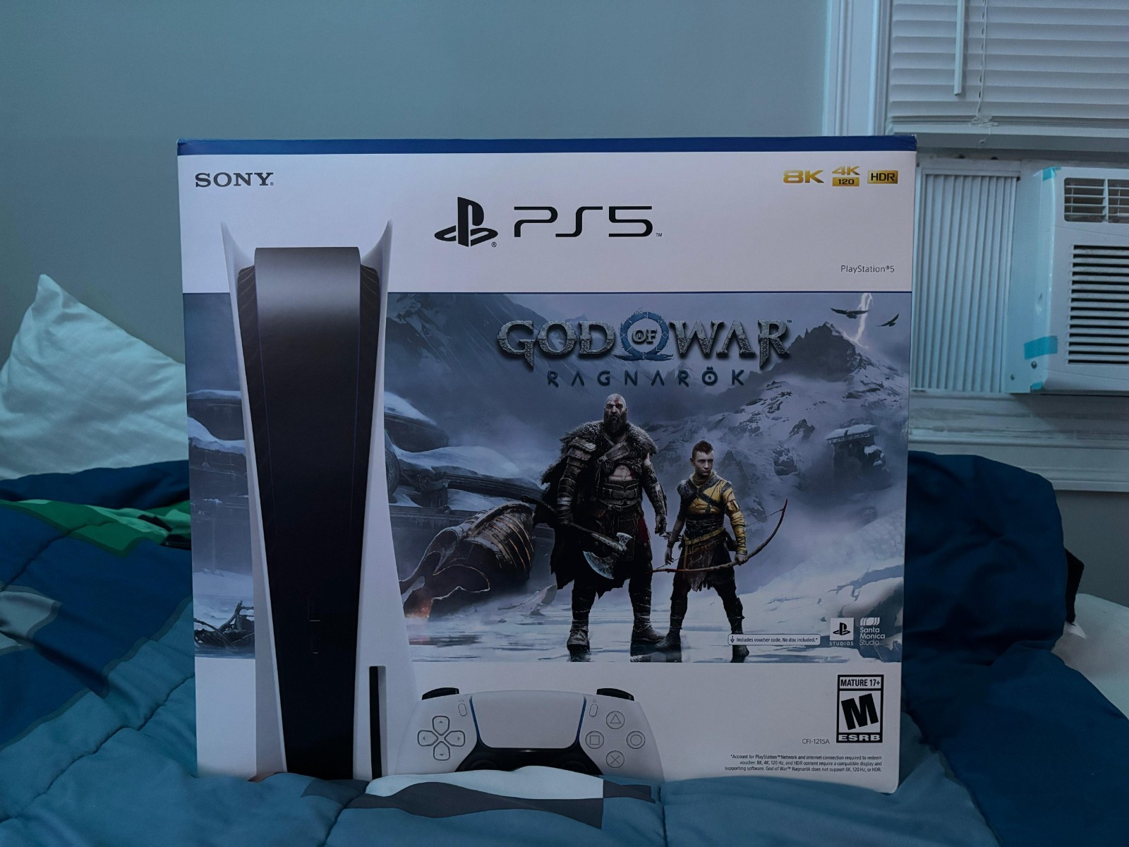 PS5 Console (Disk Version) + 7 Games (Total) Box & Manuals Included