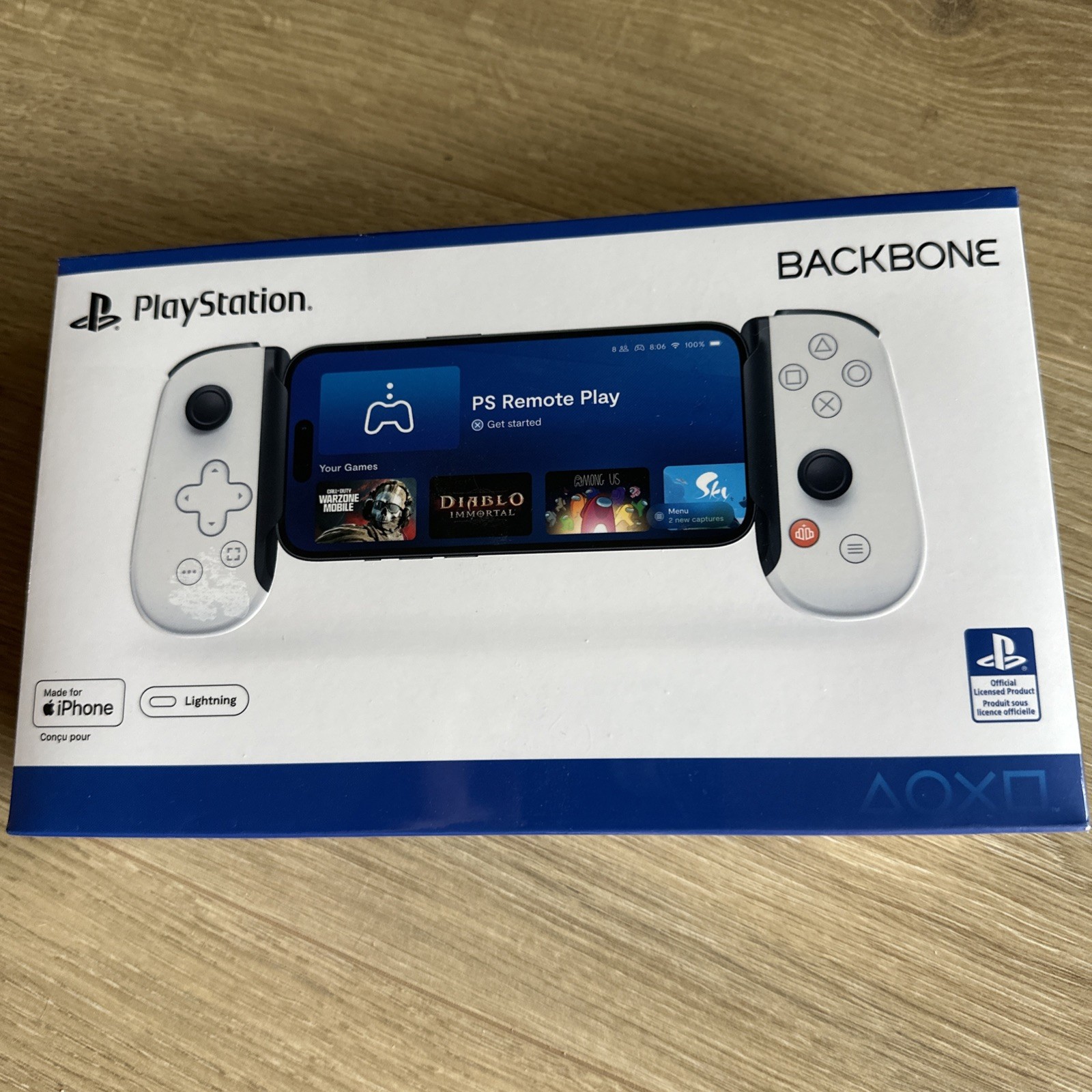 Backbone One PlayStation USB-C BB-02-P-WS 2nd Version Mobile Gaming Controller
