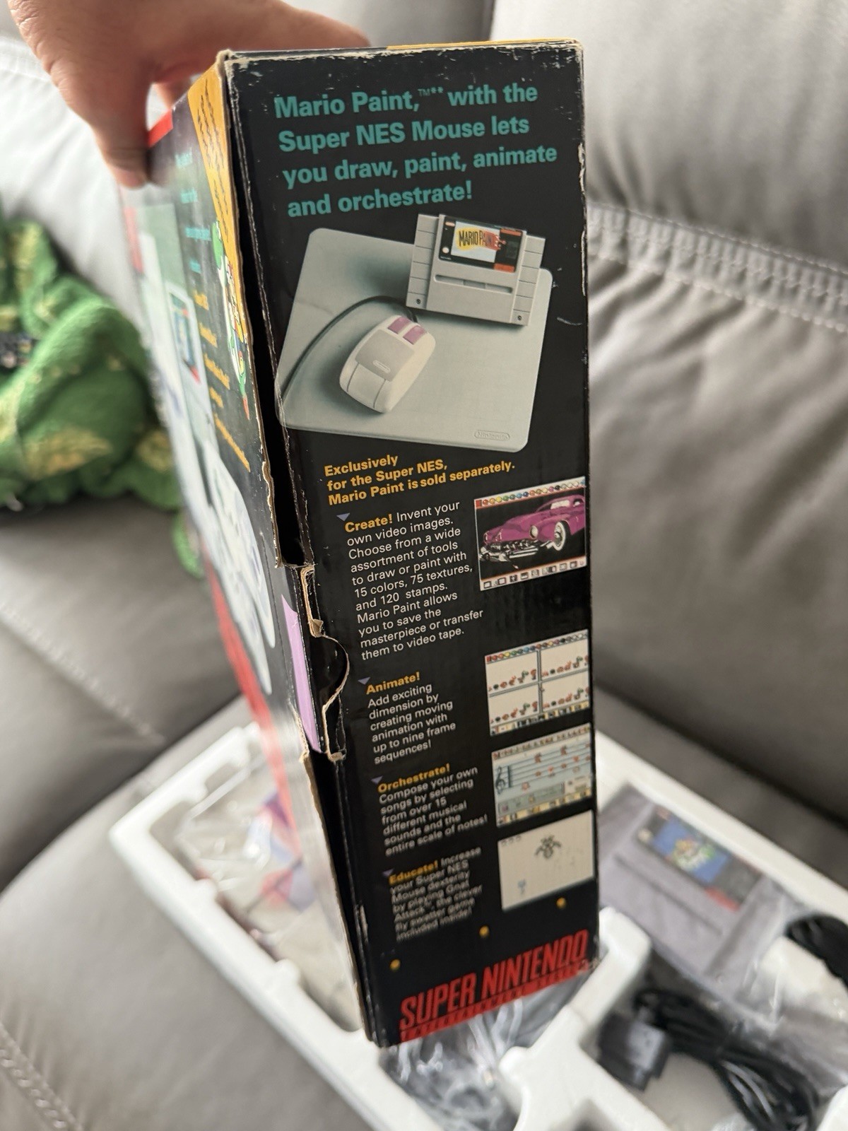 Nintendo SNES Gray Console Super Nintendo Entertainment System Serial Matching