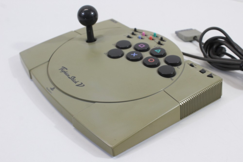 ASCII Fighter Stick V Arcade Joystick Controller ASC-0501J PlayStation 533