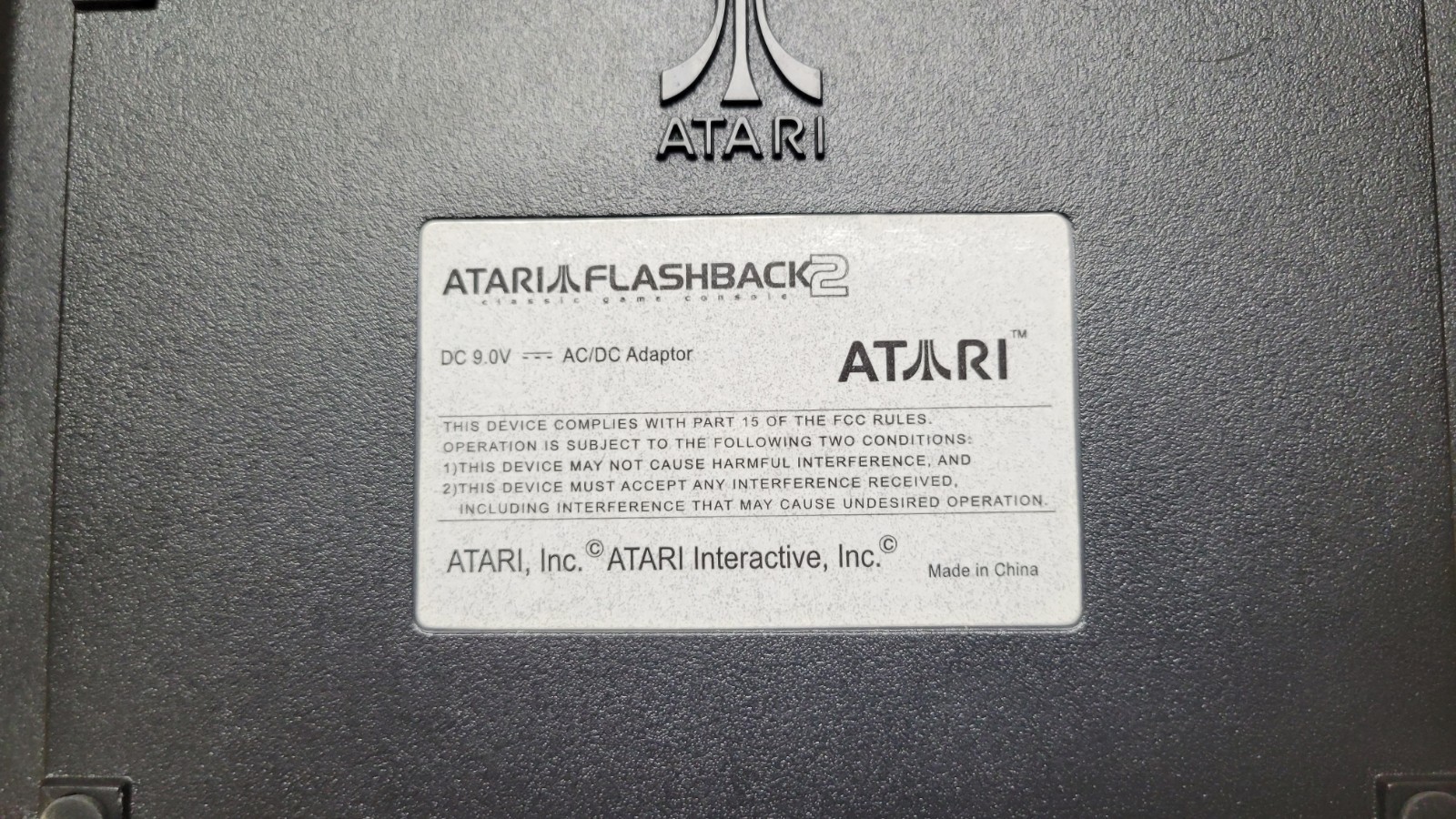 Atari Flashback 2 Classic Console With Joysticks And All Cords Tested And Works