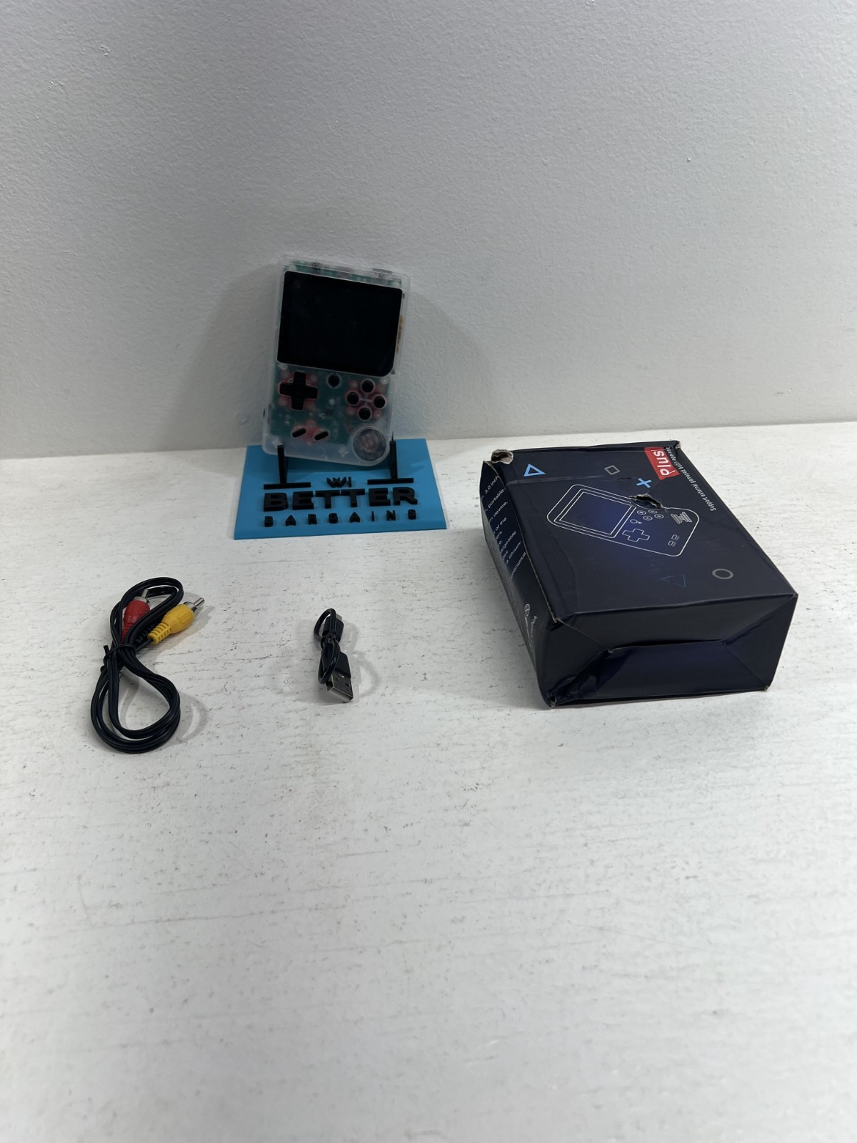 SUP Game Box 400 in 1 Plus Portable Arcade Clear