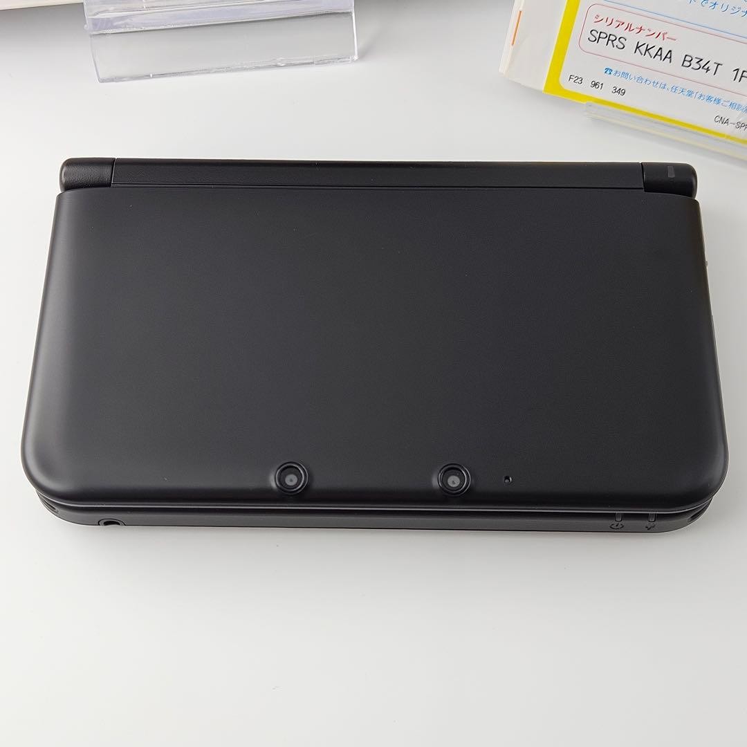Nintendo 3DS LL Black complete includes SD card AR card unopened
