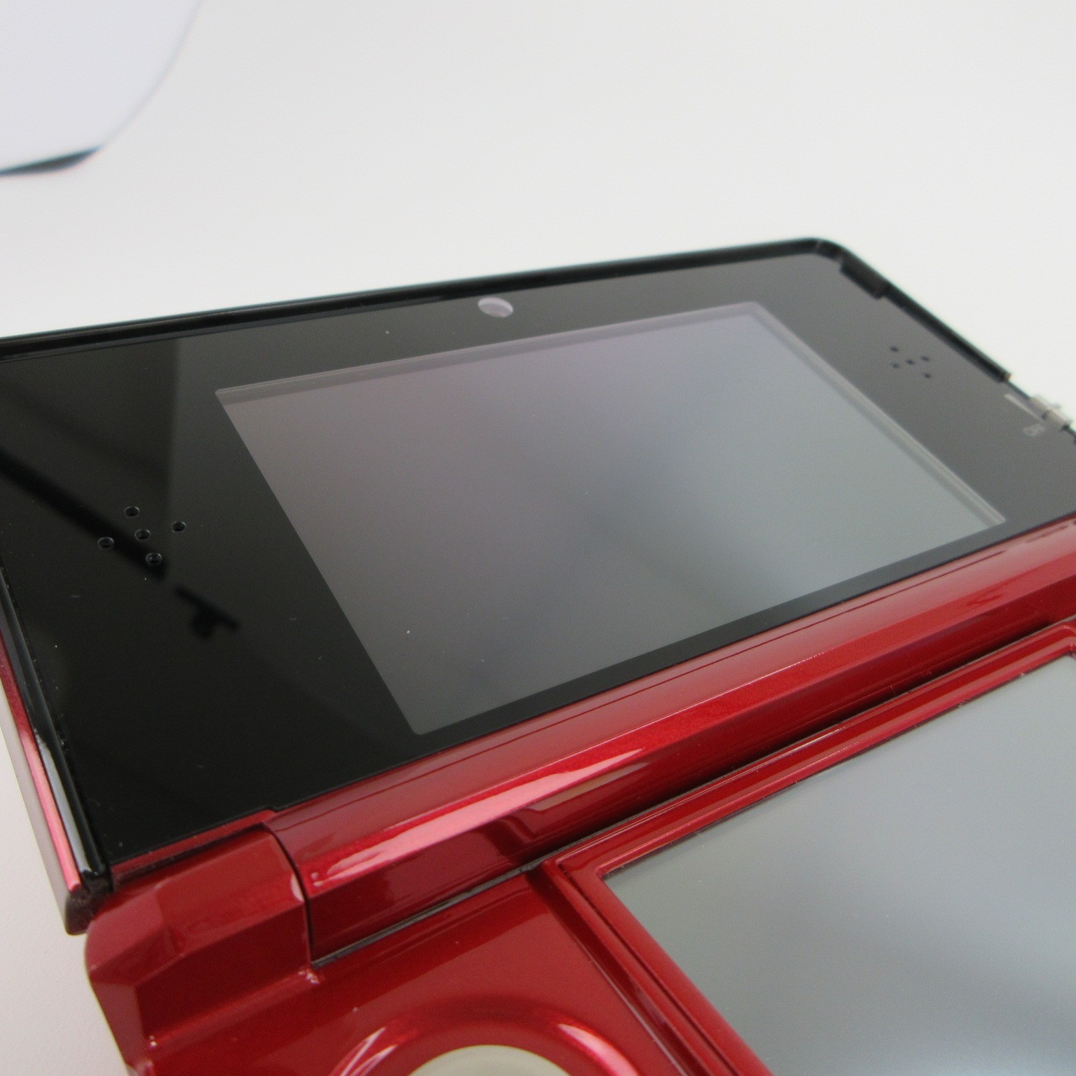 【Very Good】Nintendo 3DS Flare Red Console Box Charger Japanese Edition #Den0816