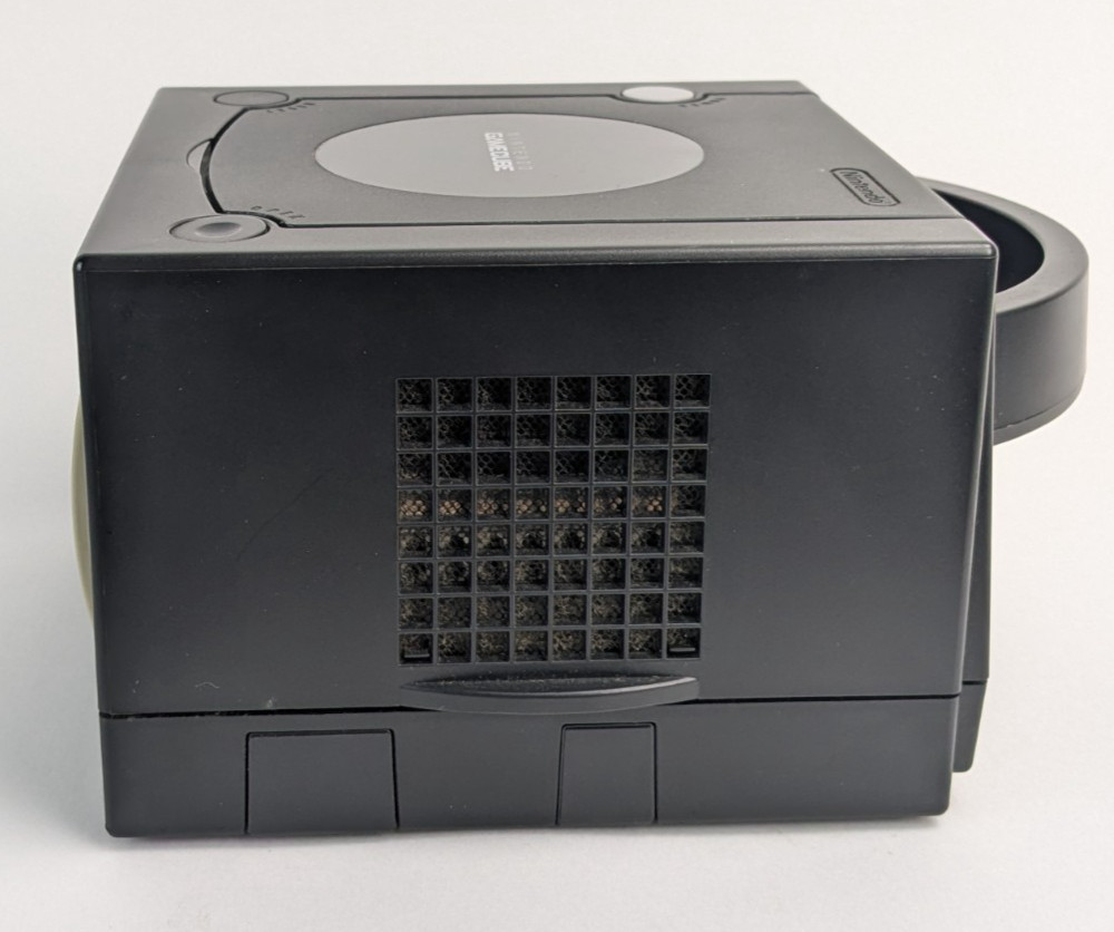 Nintendo GameCube Console Black DOL-101 JPN w/ Controller AC AV Cable Tested