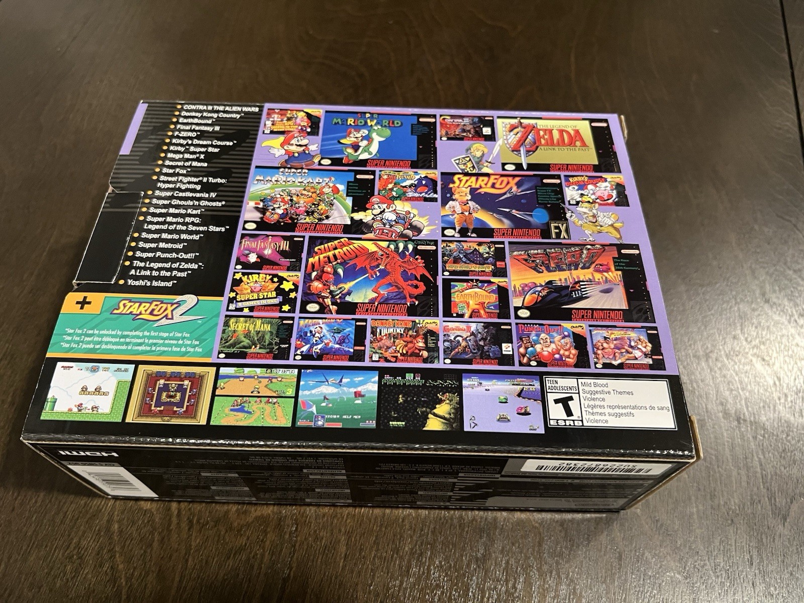Authentic Super Nintendo Classic Edition Mini w/ original receipt