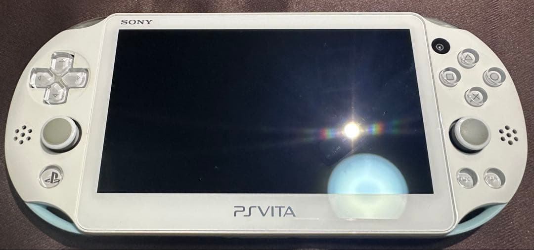 PSVITA Kiwami Ps Vita Pch-2000 Light Blue/White Working Item Japan