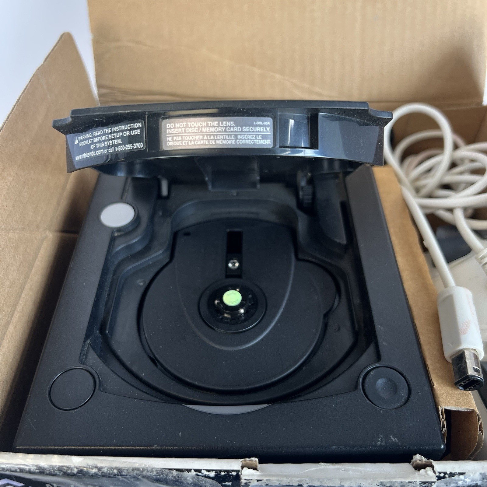 Japanese Nintendo GameCube Console + Box + Inserts