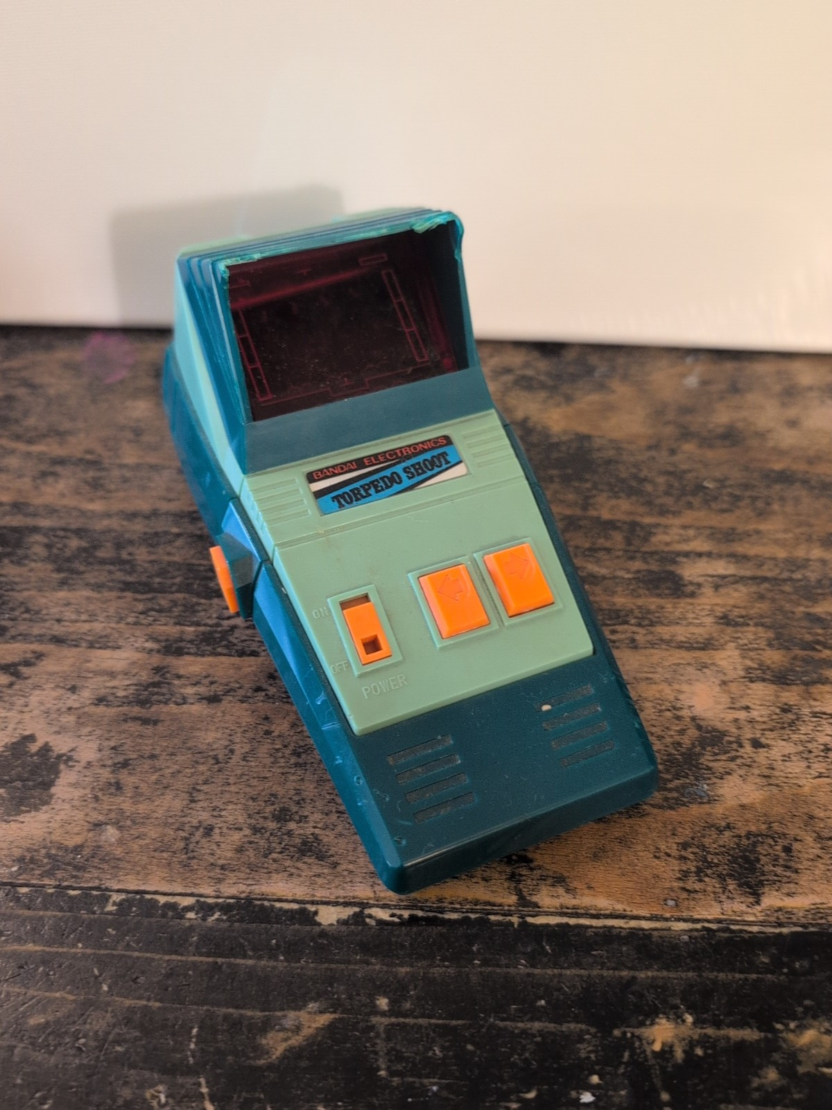 Torpedo Shoot by Bandai, Rare Retro Console Videogame from 1980 – working
