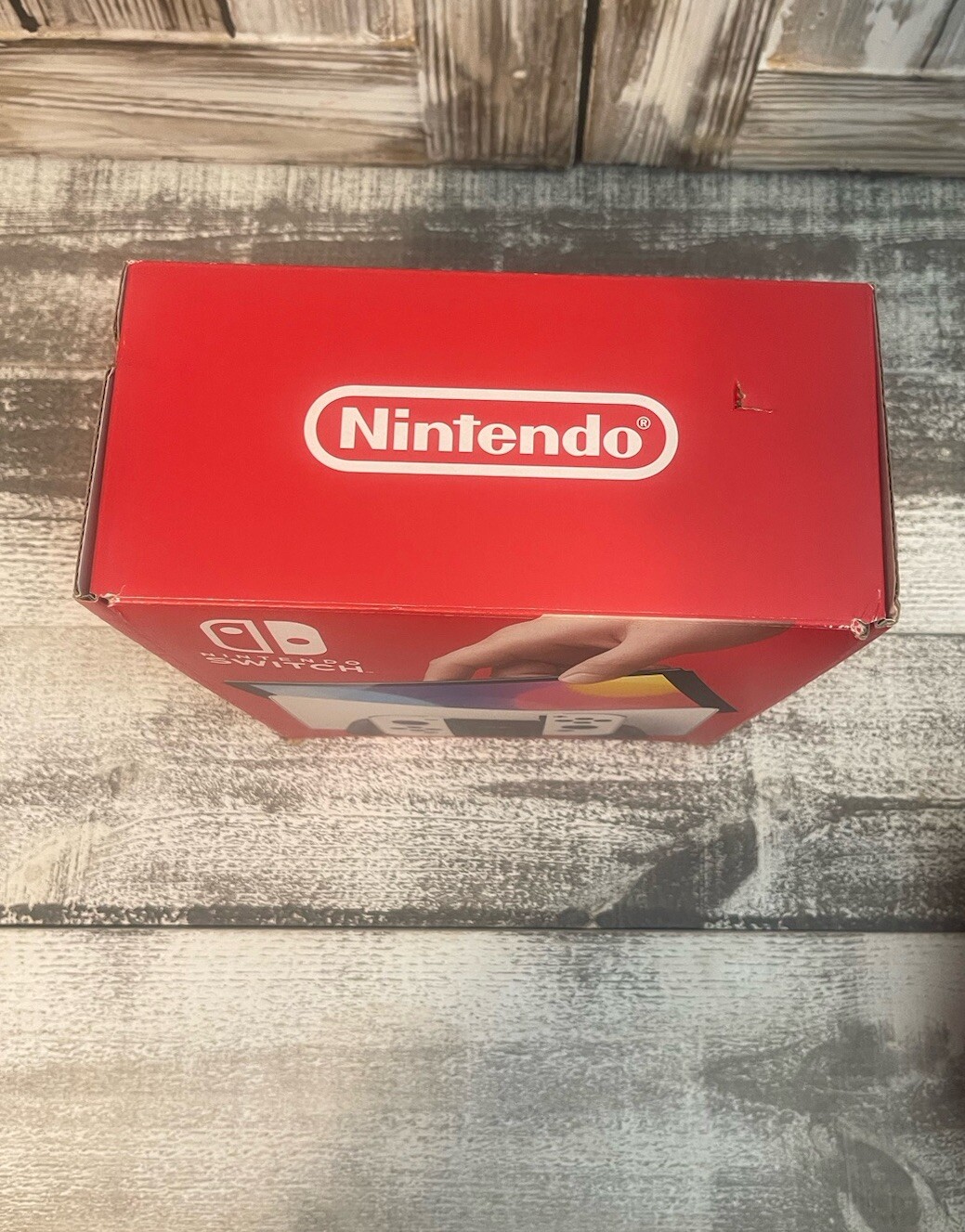 OFFICIAL Nintendo Switch Box & Joy Con Charging Grip & Left & Right Wrist Straps