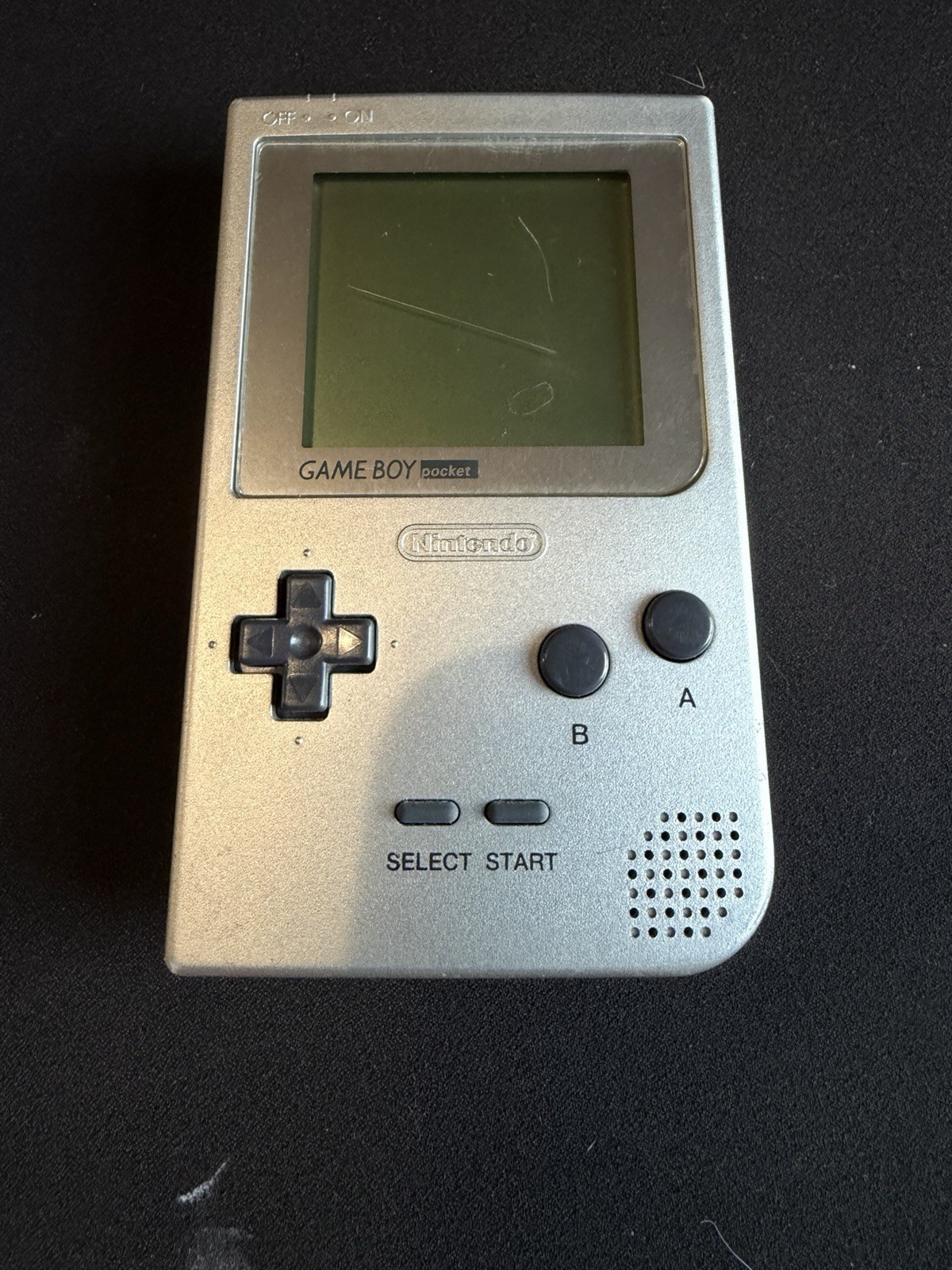 Nintendo Game Boy Pocket MGB-001 (Silver) Handheld Console Tested Working