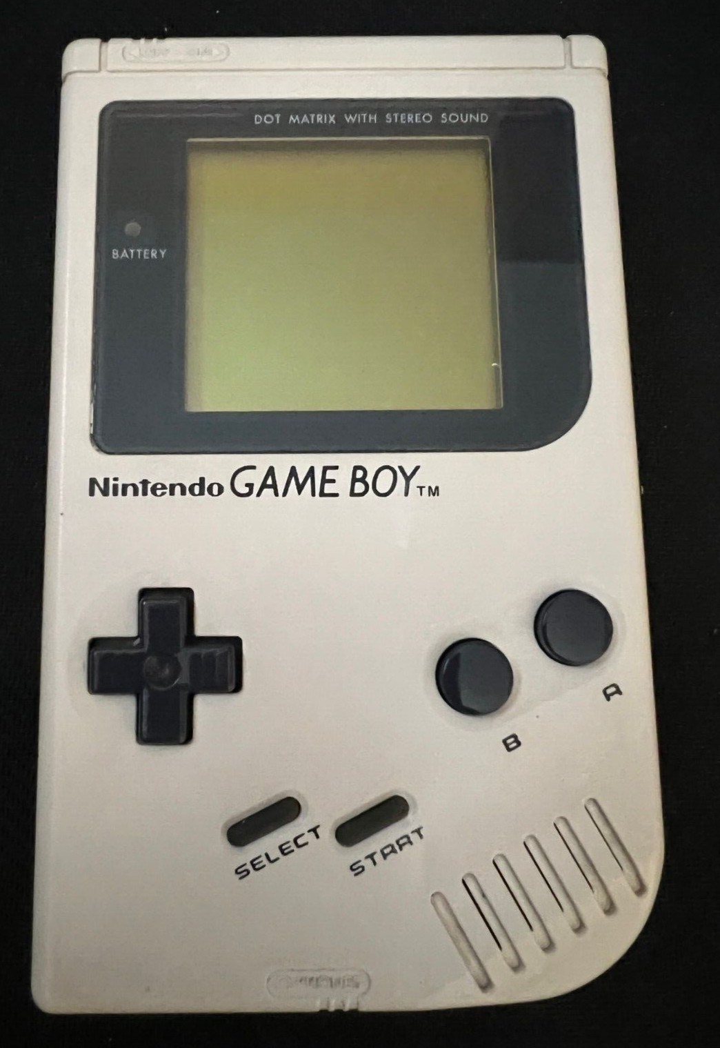 Nintendo Game Boy Original WHITE Play it Loud DMG-01 100% OEM – Tested RARE!