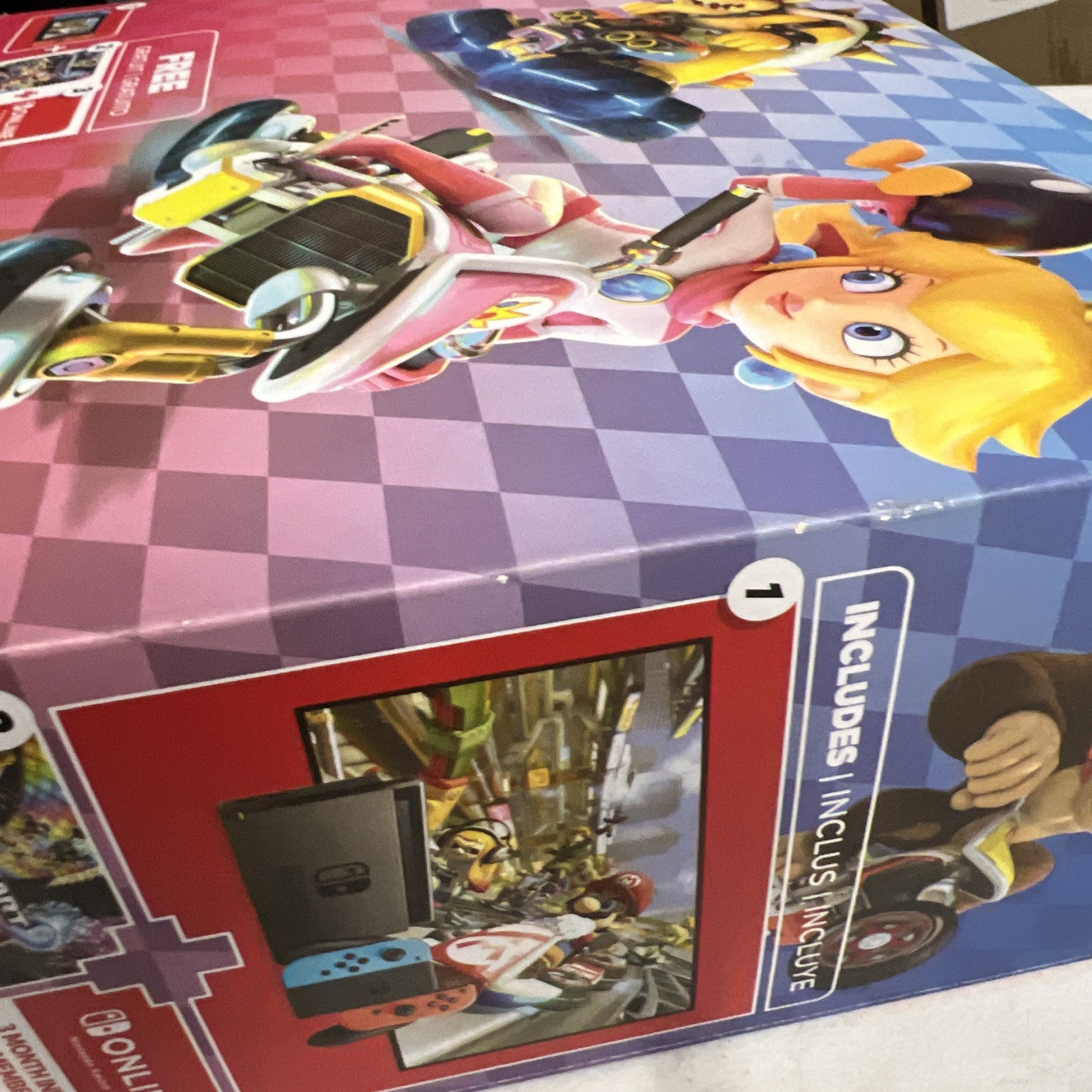 Nintendo Switch Console,TV Dock Station, does not come with Mario Kart game