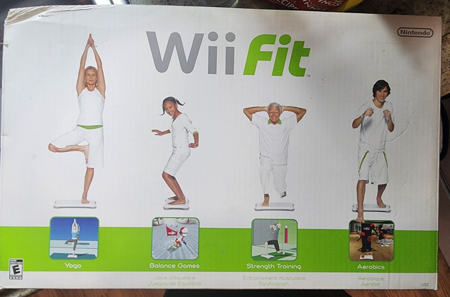 Nintendo Combo Wii Console Complete with Wii Sports Bundle Wii Fit Balance Boar