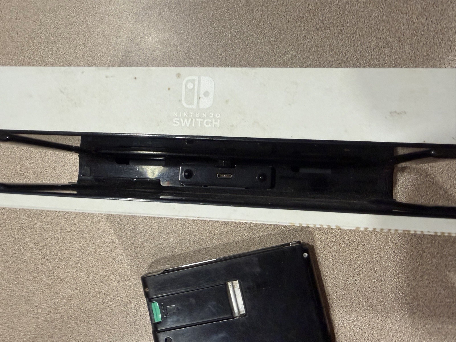 Nintendo Switch Tablet Only Tested Working Charging Dock And 4 Games
