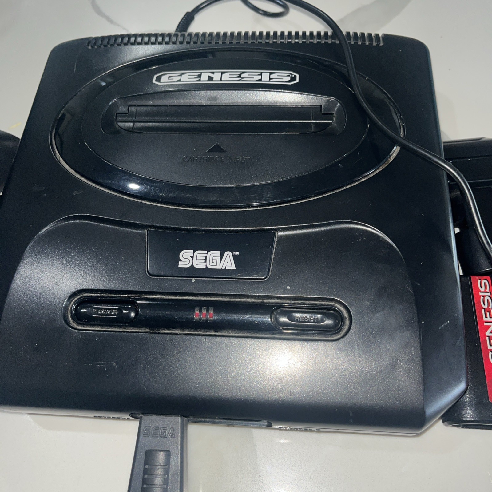 Authentic Sega Genesis Model 2 Tested and Working With One Controller And Hand