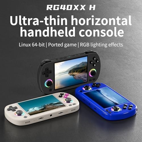 Retro Handheld Game Console 4 Inch IPS Screen 64GB 5000+ Games WiFi Bluetooth
