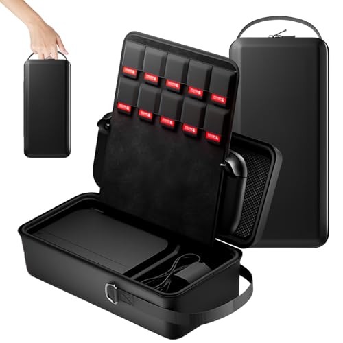 Nintendo Switch 2 Storage Case [New for 2025] EVA Hard Shell Carrying Case for