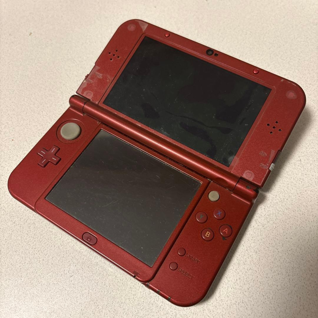 Nintendo New 3DS LL XL Metallic Red Console Japan Region NTSC-J 0218
