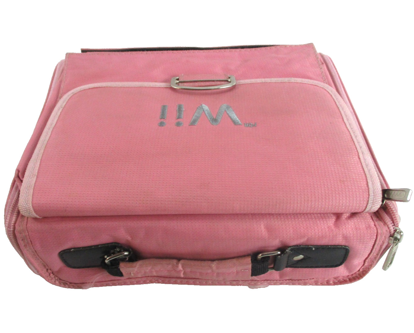 Nintendo WII Gaming Console & Carrying Case Power & Video RVL-001!!
