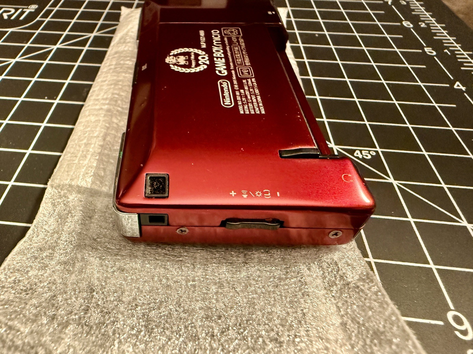 Nintendo GAME BOY Micro Console Famicom Happy Mario Design Limited [Japan model]