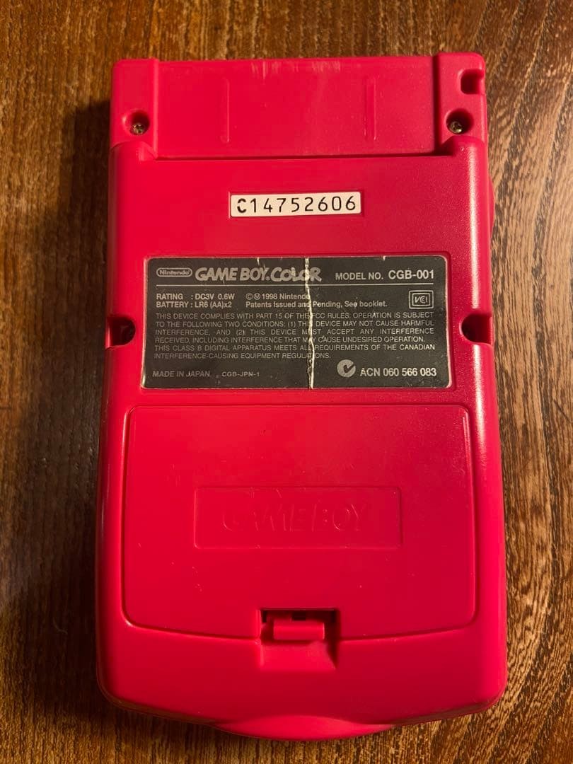 Game Boy Color console Dragon Quest Mario Tennis Hamtaro 3 games strategy guide